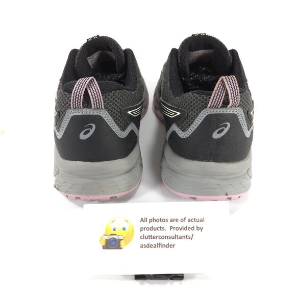 Asics Gel-Venture 8 Athletic Lace Up Running Shoes Womens Size 9 1012A708 Black - Picture 3 of 9